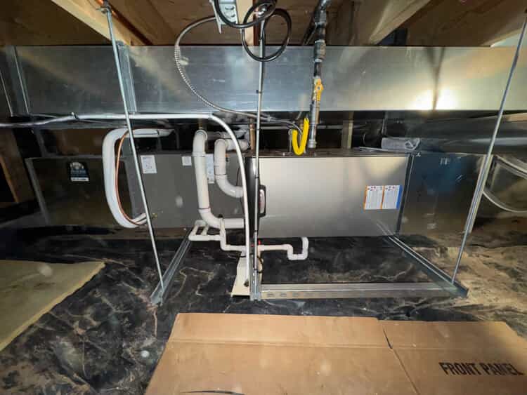 new furnace installed