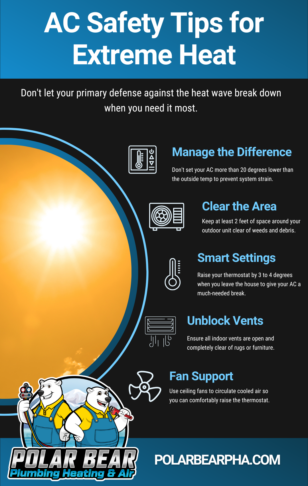 AC-Safety-Tips-for-Extreme-Heat graphic
